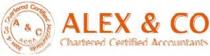 Alex & Co Chartered Certified Accountants A & C ACCA ALEX & CO Chartered Certified Accountants