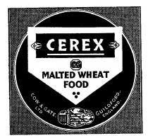 CEREX MALTED WHEAT FOOD