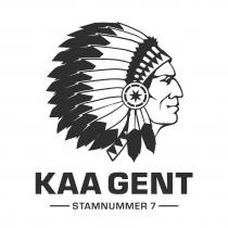 KAA GENT STAMNUMMER 7