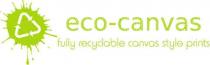 eco-canvas fully recyclable canvas style prints