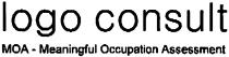 logo consult MOA - Meaningful Occupation Assessment