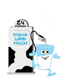 24 Stunden Frische Land Milch