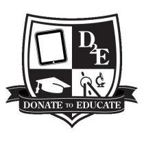 DONATE TO EDUCATE D2E