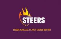 STEERS FLAME-GRILLED, IT JUST TASTES BETTER