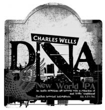 Charles Wells DNA New World IPA An Anglo-Amercian ale brewed with a reduction of and Wells' traditional English brewing ingredients. Alc 4.5% Vol.