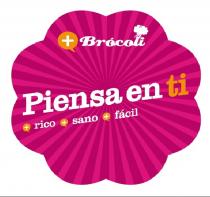 +Brócoli Piensa en ti +rico +sano +fácil