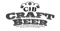 CIB CRAFT BEER HANDCRAFTED FROM THE FINEST INGREDIENTS BY THE CAYMAN ISLANDS BREWERY