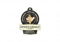 ENTENTE CORDIALE INDEPENDENT LAKELAND BREWERIES 3,9% vOL GORGIOUS BLONDE GELTSDALE BREWERY