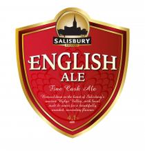 SALISBURY BREWERY ENGLISH ALE Fine Cask Ale Brewed deep in the hear of Salisbury’s ancient Wylye Valley, with local malt & water for a beautifully rounded, rewarding flavour 4.1% ABV