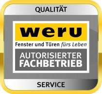 QUALITÄT WERU Fenster und Türen fürs Leben AUTORISIERTER FACHBETRIEB SERVICE