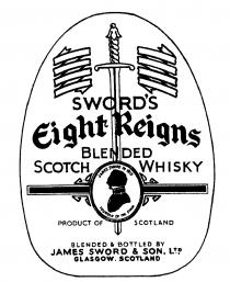 SWORD'S Eight Reigns BLENDED SCOTCH WHISKY