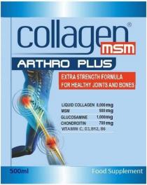 COLLAGEN MSM ARTHRO PLUS