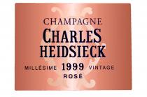 CHAMPAGNE CHARLES HEIDSIECK MILLÉSIME 1999 VINTAGE ROSÉ