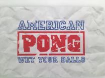 American Pong Wet your Balls