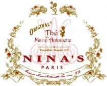 NINA'S PARIS ORIGINAL Thé de Marie-Antoinette