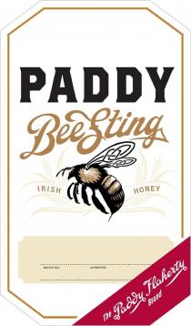 PADDY BeeSting Irish Honey the Paddy Flaherty Brand approved batch no