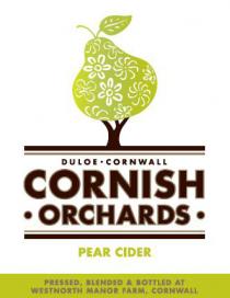 DULOE CORNWALL CORNISH ORCHARDS PEAR CIDER PRESSED, BLENDED & BOTTLED AT WESTNORTH MANOR FARM, CORNWALL