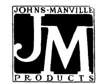 J.M. JOHNS MANVILLE PRODUCTS