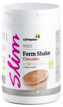 LifeImpulse Slim Powder Form Shake Chocolate with Bio Acerola & Inulina Complex nutritiv