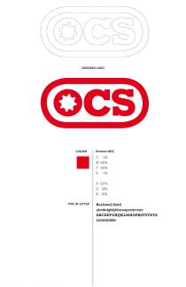 OCS DESIGNED LOGO OCS COLOUR Pantone 485C C 0% M100% Y 100% K0% R237% G28% B36% TYPE OF LETTER Rockwell Bold abcdefghijklmnoprstuvxyz ABCDEFGHIJKLMNOPRSTUVXYZ 1234567890