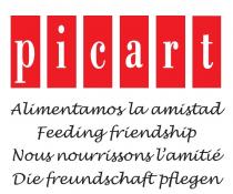 PICART ALIMENTAMOS LA AMISTAD FEEDING FRIENSHIP NOUS NOURRISSONS L'AMITIE DIE FREUNDSCHAFT PFLEGEN