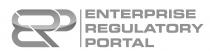 ERP ENTERPRISE REGULATORY PORTAL