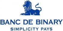 BANC DE BINARY SIMPLICITY PAYS