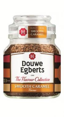 D.E QUALITY SEAL SMOOTH CARAMEL D.E Douwe Egberts 1753 The Flavour Collective SMOOTH CARAMEL Flavour