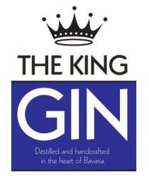 THE KING GIN Destilled and handcrafted in the heart of Bavaria.