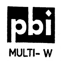 PBI MULTI-W