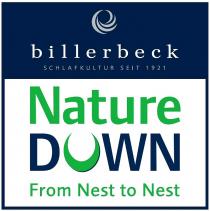 billerbeck SCHLAFKULTUR SEIT 1921 Nature DOWN From Nest to Nest