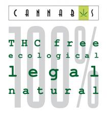 CANNABS THC free ecological legal natural