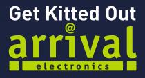 Get kitted out @ Arrival Electronics