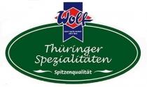 Wolf ECHT GUTE WURST seit 1925 Thüringer Spezialitäten Spitzenqualität