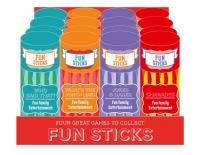 Fun Sticks WHO SAID THAT? WHAT`S THE PUNCH LINE? JOKES & DARES CHARADES FUN FAMILY ENTERTAINMENT FOUR GREAT GAMES TO COLLECT