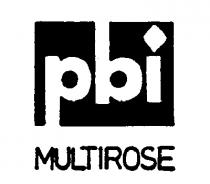 pbi MULTIROSE