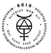 SOCIETAS EDUCATIONUM INVESTIGATIONUMQUE SPAGYRICARUM SEIS ALTERIUS NON SIT QUI SUUS ESSE POTEST