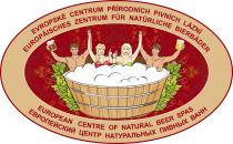 EVROPSKE CENTRUM PRIRODNICH PIVNICH LAZNI EUROPAISCHES ZENTRUM FUR NATURLICHE BIERBADER EUROPEAN CENTRE OF NATURAL BEER SPAS ЕВРОПЕЙСКИЙ ЦЕНТР НАТУРАЛЬНЫХ ПИВНЫХ ВАНН