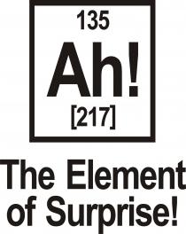 135 Ah! 217 The Element of Surprise!