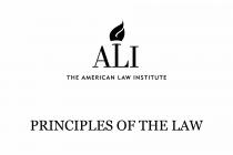 ALI THE AMERICAN LAW INSTITUTE PRINCIPLES OF THE LAW