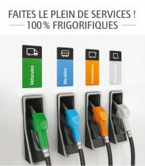 FAITES LE PLEIN DE SERVICES ! 100% FRIGORIFIQUES Véhicules, Meubles, Containers, Remorques