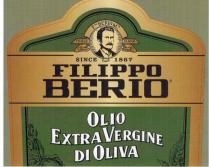 FILIPPO BERIO, OLIO EXTRA VERGINE DI OLIVA F.po BERIO & C° TRADE MARK since 1867