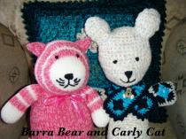 Barra Bear and Carly Cat