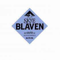 LEANN AN EILEIN Skye Blaven A FULL-BODIED DEEP GOLDEN CRAFT ALE ISLE OF SKYE BREWING Co ALC.5% VOL.