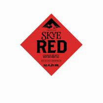 LEANN AN EILEIN Skye Red A BALANCED AND NUTTY DEEP RED CRAFT ALE ISLE OF SKYE BREWING Co ALC.4.2% VOL.