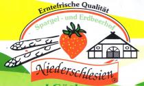 Erntefrische Qualität Spargel - und Erdbeerhof Niederschlesien