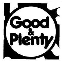 GOOD & PLENTY