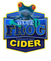 Finer than Frog Hair, Blue Frog, Traditional Ol' Sippin' Cider