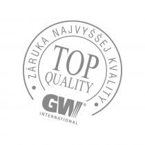 ZÁRUKA NAJVYŠŠEJ KVALITY TOP QUALITY GW INTERNATIONAL