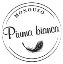 Piuma bianca MONOUSO